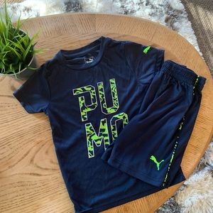 🔵PUMA boy’s T-shirt and shorts🔵